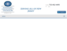 Tablet Screenshot of freeholdlawyers.com